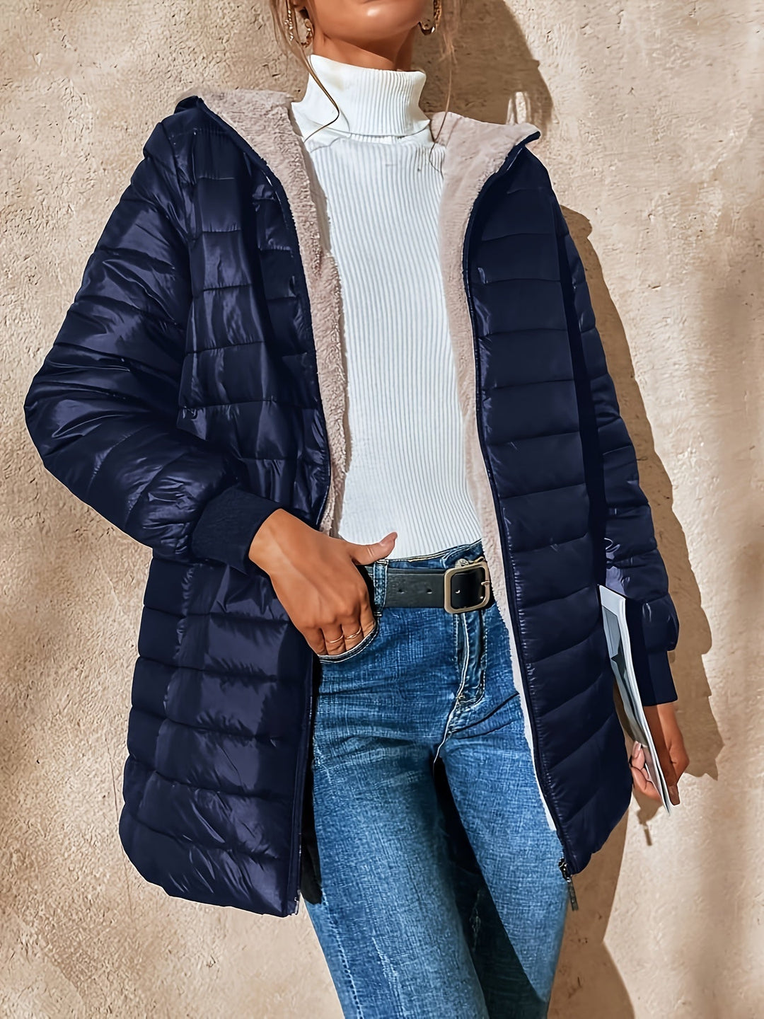 SOREVIA™ Casual Long Thermal Jacket - ARLUVI