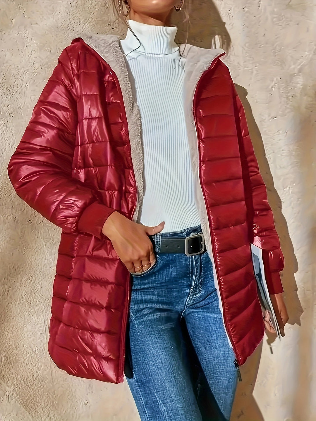 SOREVIA™ Casual Long Thermal Jacket - ARLUVI