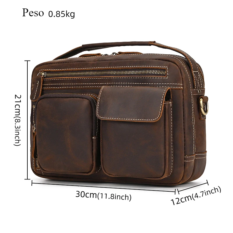 BRELVANN™ Genuine Leather Crossbody Bag - ARLUVI