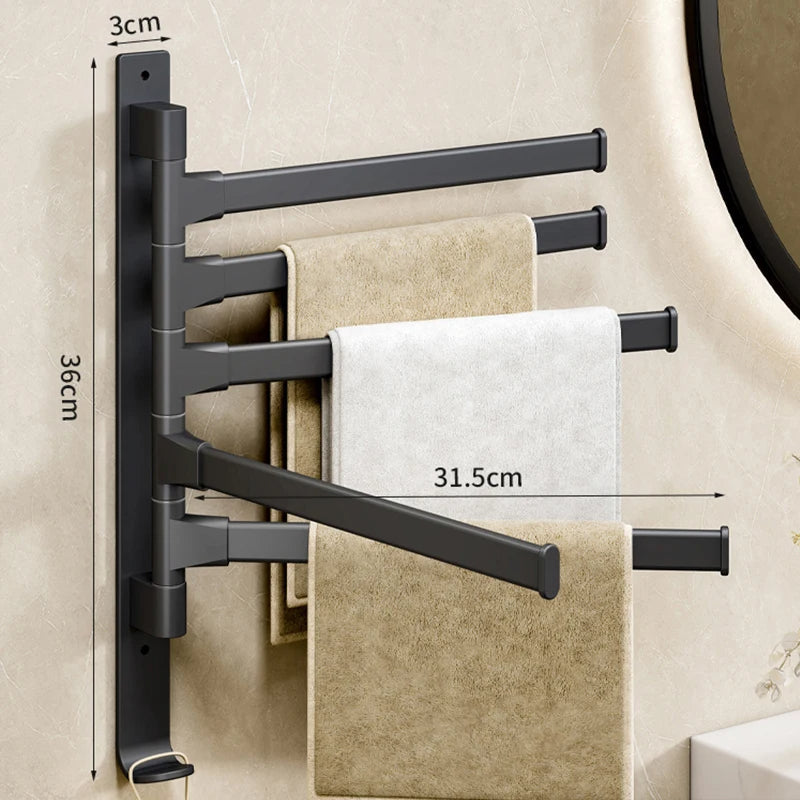 Bathroom support with swivel arm - ARLUVI