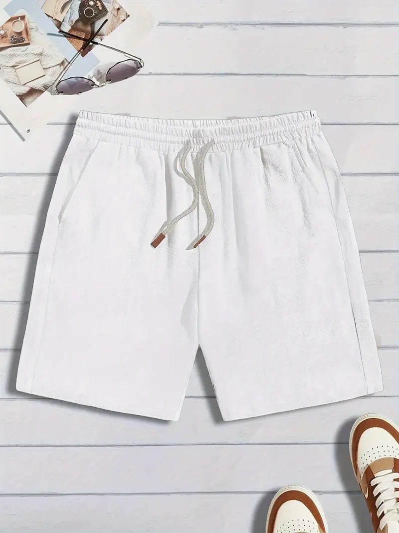 CALDEN™ Casual Linen Shorts - ARLUVI