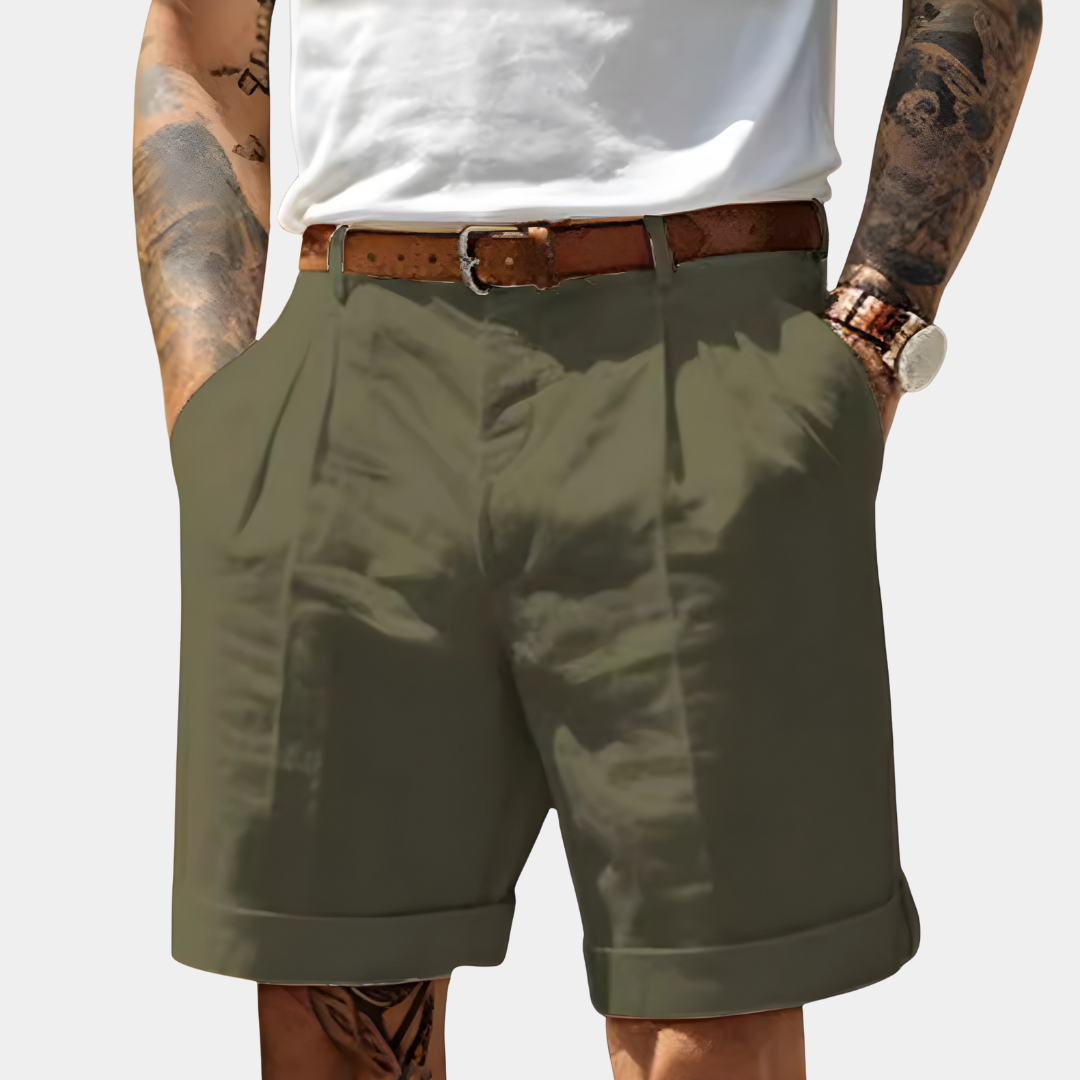 LUXVAR™ Casual Cotton Shorts - ARLUVI