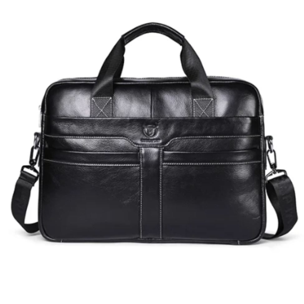 Bull STROVAN™ 15” Leather Executive Briefcase - ARLUVI