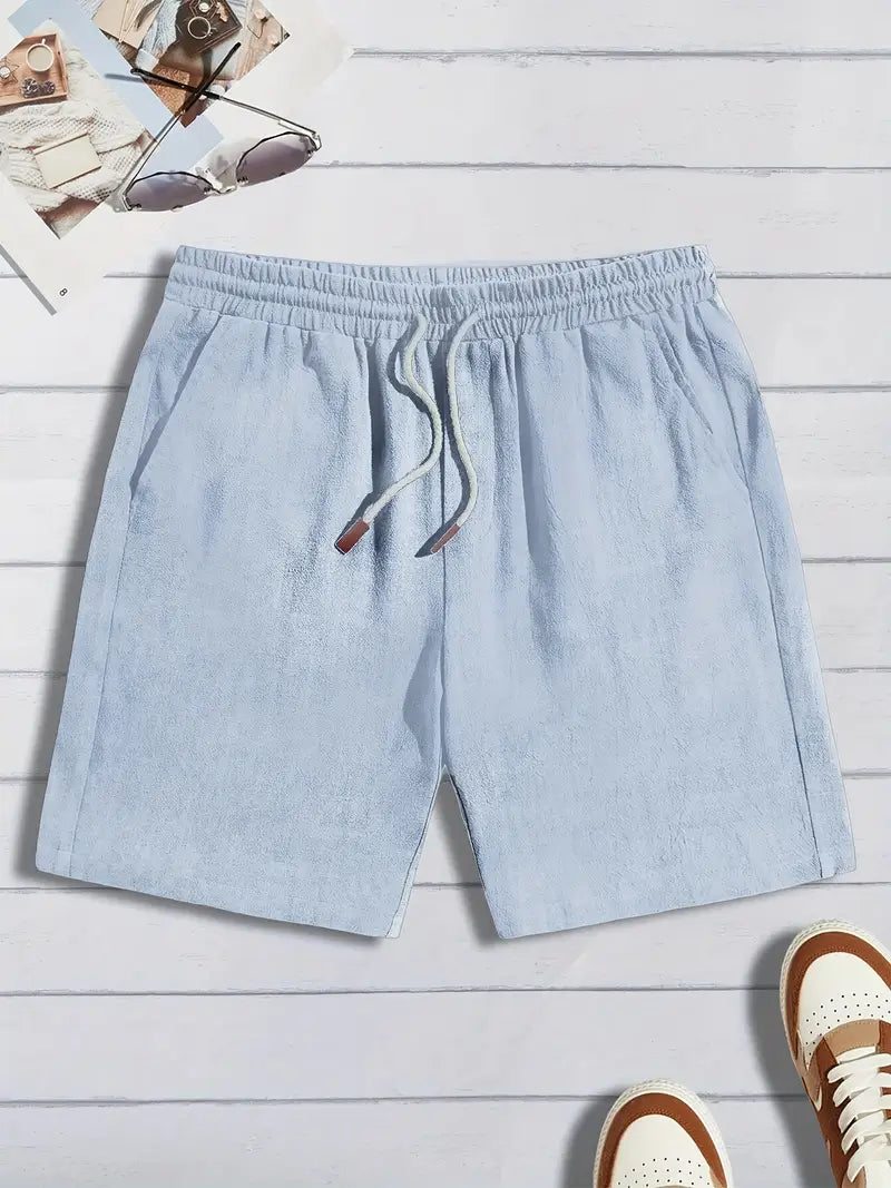 CALDEN™ Casual Linen Shorts - ARLUVI