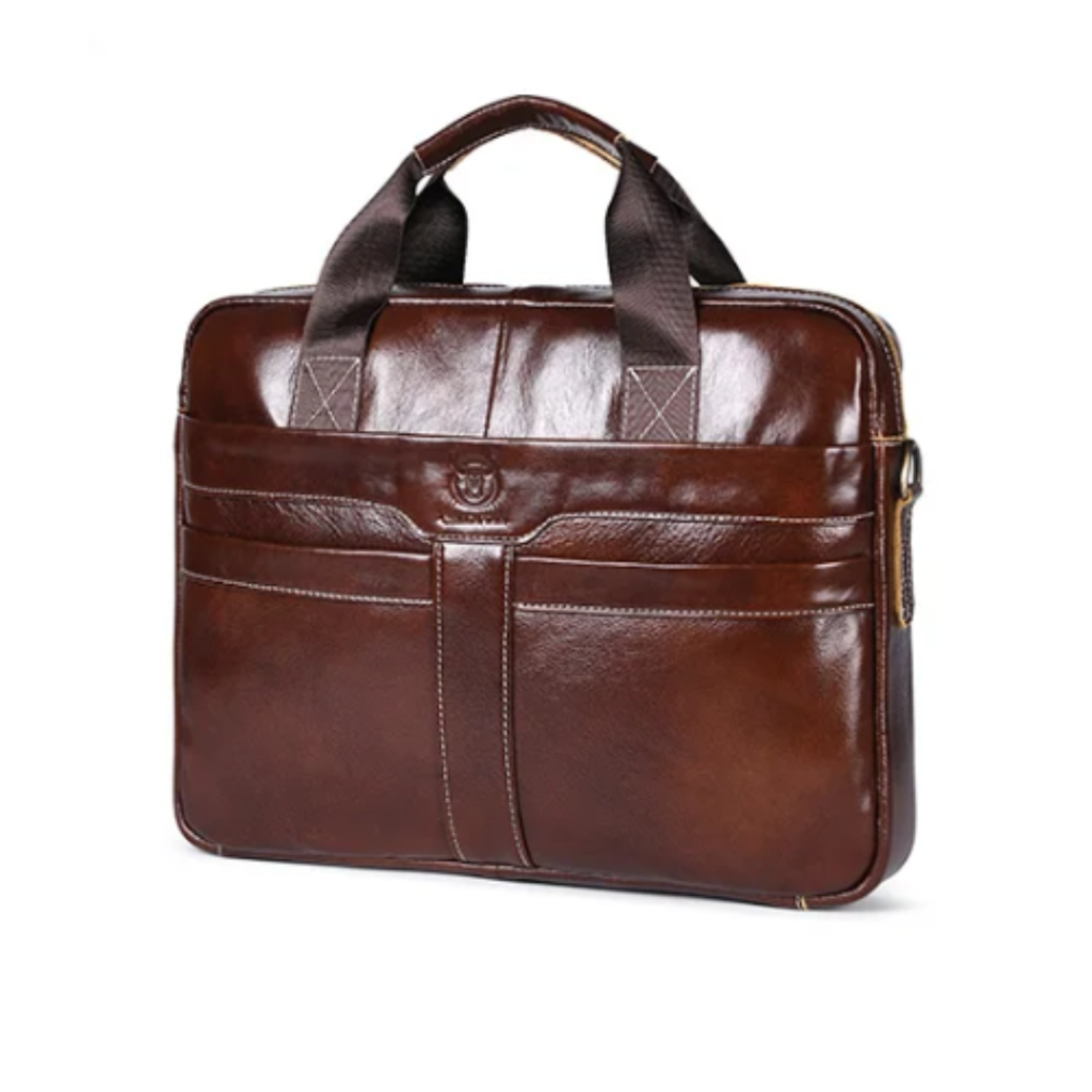 Bull STROVAN™ 15” Leather Executive Briefcase - ARLUVI