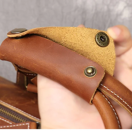 DRAVENCOR™ Genuine Leather Travel Bag - ARLUVI