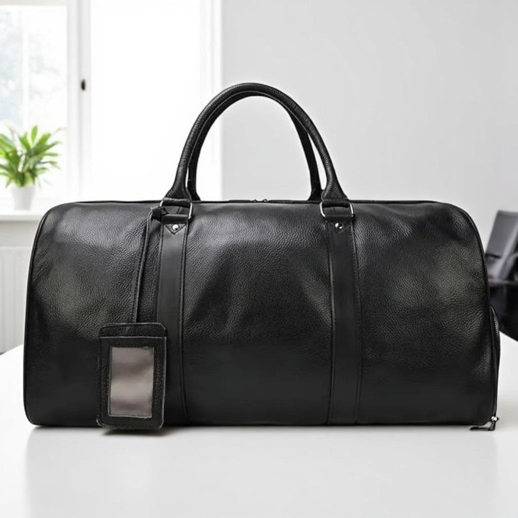 CRAVION™ Genuine Leather Executive Travel Bag - ARLUVI