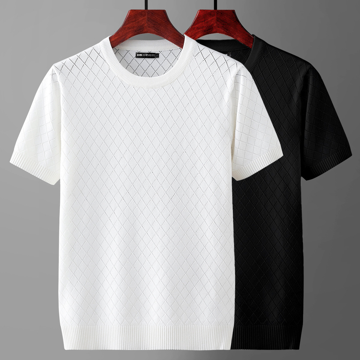 ZAREK™ White Cashmere T-Shirt - ARLUVI