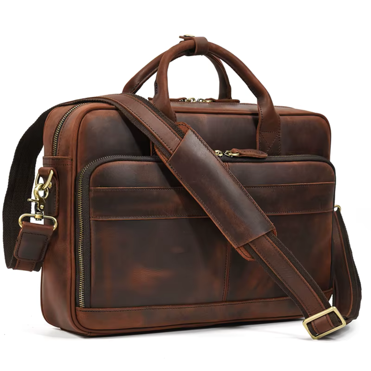 MELVORAN™ Genuine Leather Briefcase - ARLUVI