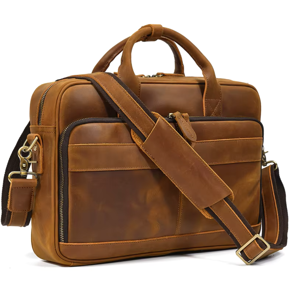 MELVORAN™ Genuine Leather Briefcase - ARLUVI