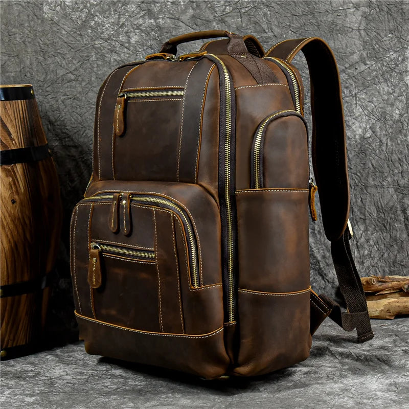 Kaelor™  Retro Leather Multi-Function Backpack - ARLUVI
