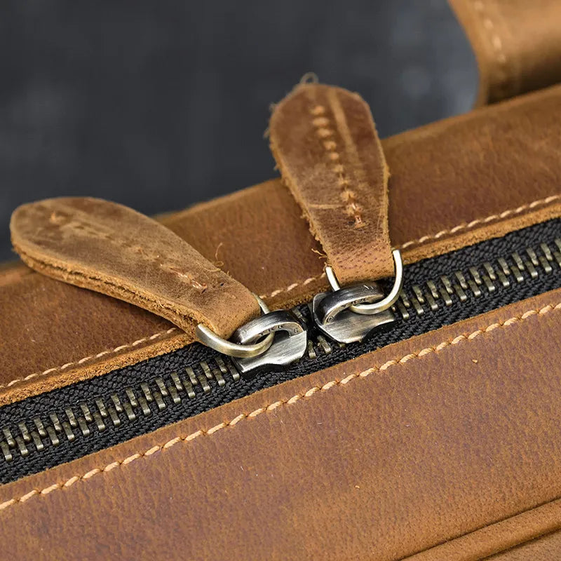 MELVORAN™ Genuine Leather Briefcase - ARLUVI