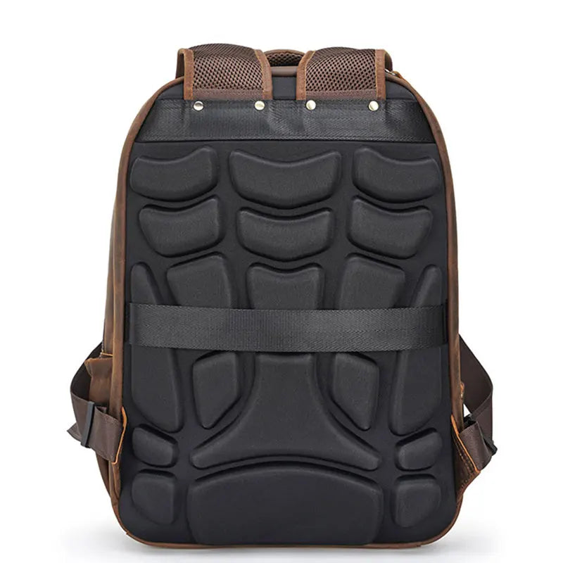 FLAVOR™ Genuine Leather 17" Laptop Backpack - ARLUVI