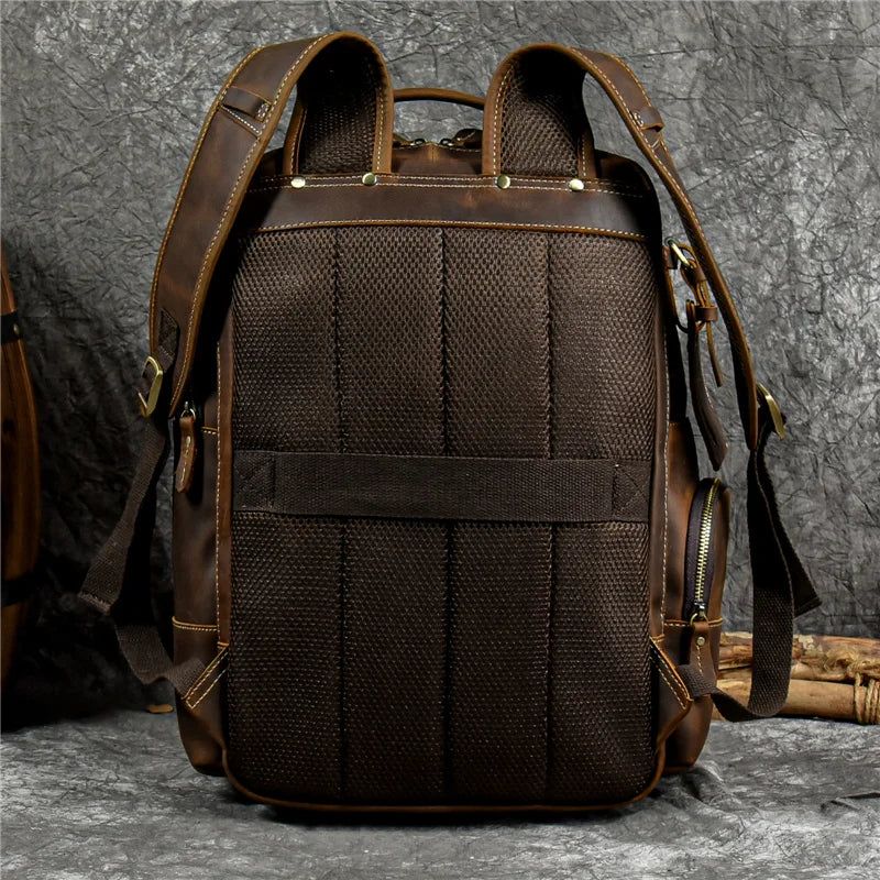 Kaelor™  Retro Leather Multi-Function Backpack - ARLUVI