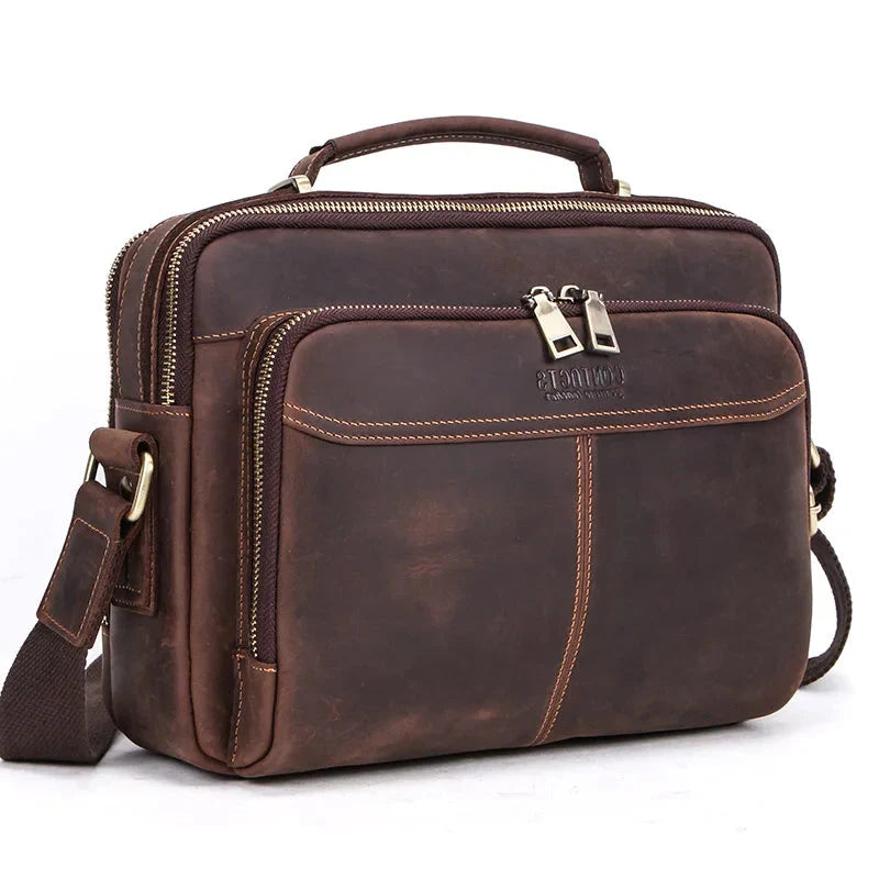 ZORVELLON™ Genuine Leather Crossbody Bag - ARLUVI