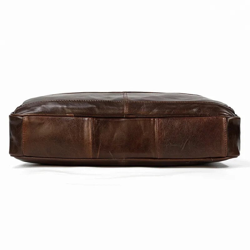 STRAVENOR™ Genuine Patent Leather Briefcase - ARLUVI