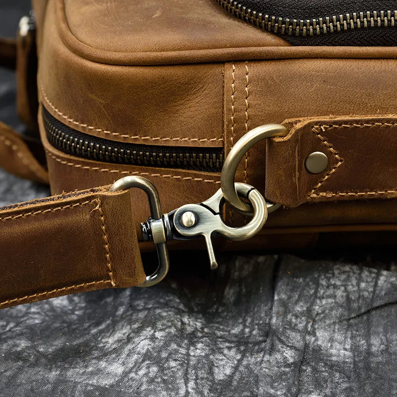 MELVORAN™ Genuine Leather Briefcase - ARLUVI
