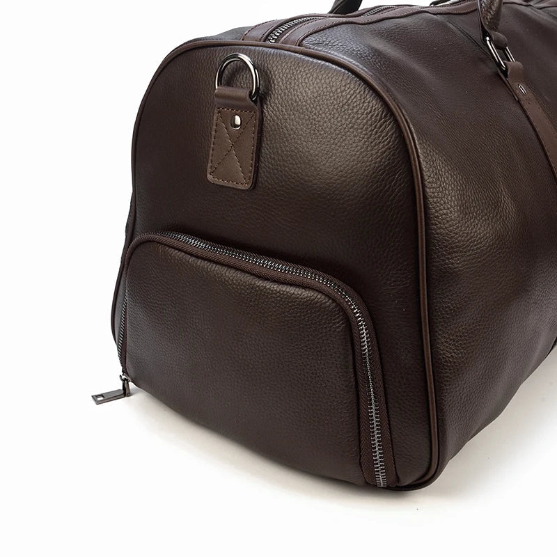 CRAVION™ Genuine Leather Executive Travel Bag - ARLUVI