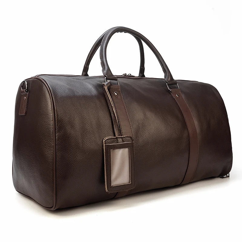 CRAVION™ Genuine Leather Executive Travel Bag - ARLUVI
