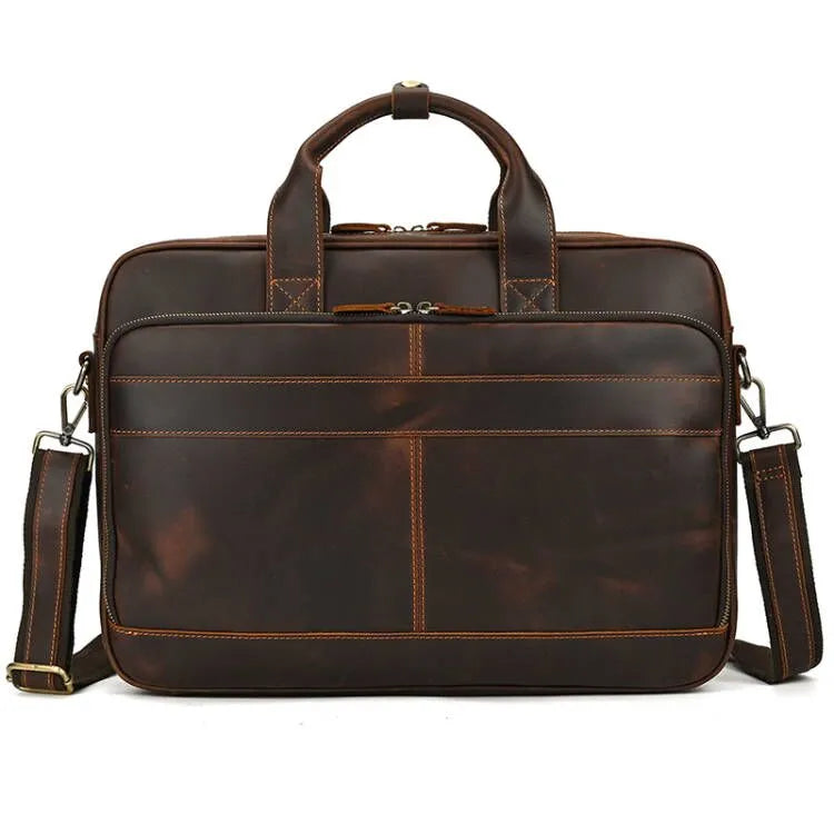 MELVORAN™ Genuine Leather Briefcase - ARLUVI