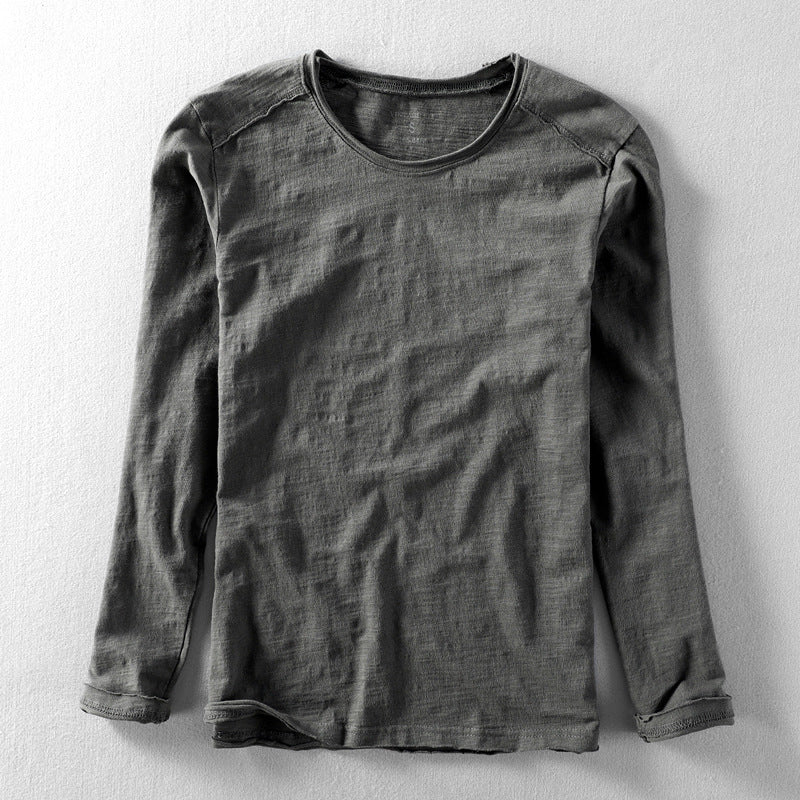 SANTELVY™ long sleeve cotton t-shirt - ARLUVI