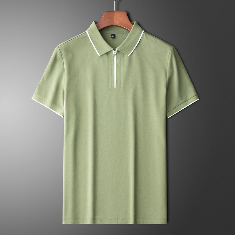 ALBRAY™ cotton and silk polo shirt - ARLUVI