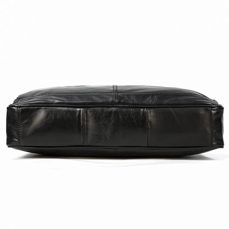 STRAVENOR™ Genuine Patent Leather Briefcase - ARLUVI