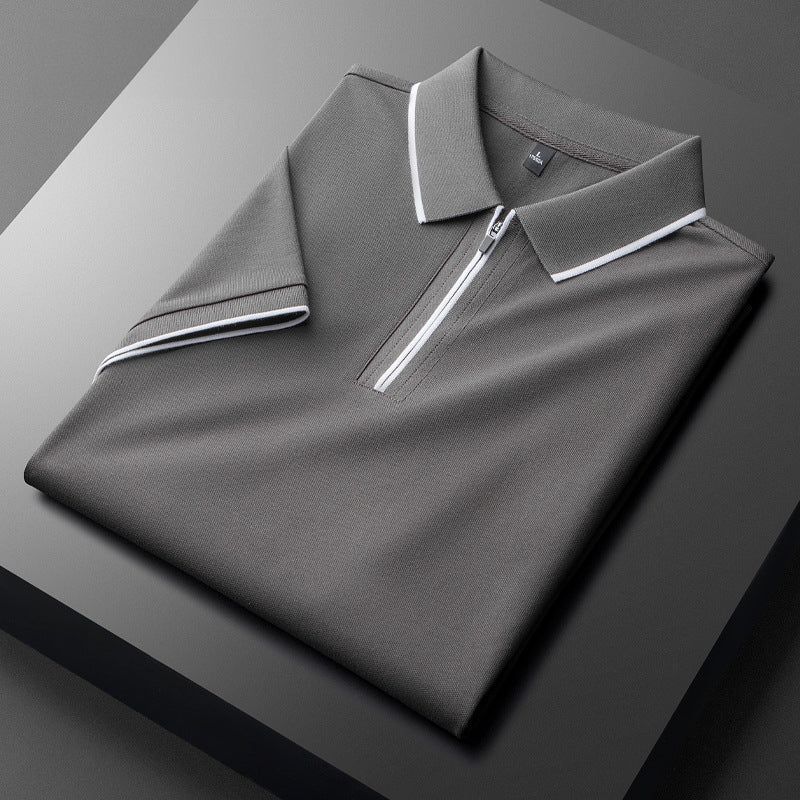 ALBRAY™ cotton and silk polo shirt - ARLUVI