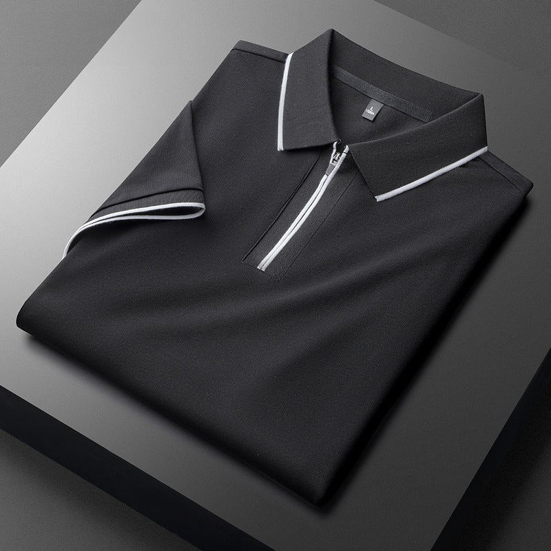 ALBRAY™ cotton and silk polo shirt - ARLUVI