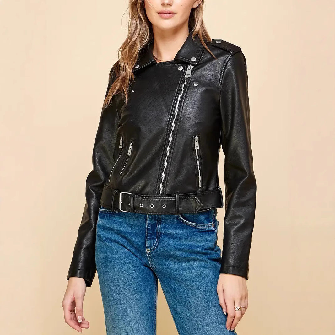 Corina Leather Jacket - ARLUVI