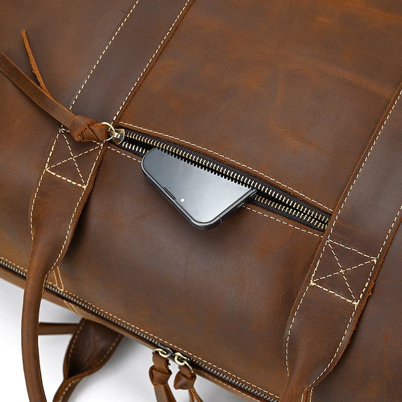 MARNOVAN™ Genuine Leather Executive Travel Bag - ARLUVI