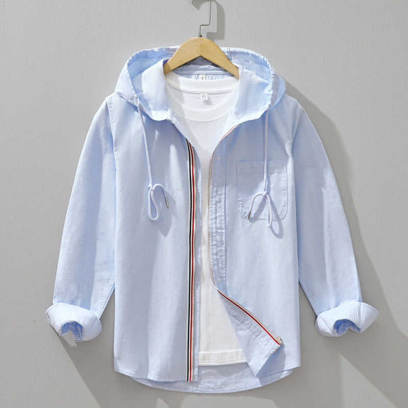 KORVYN™ Linen and Cotton Sweatshirt - ARLUVI