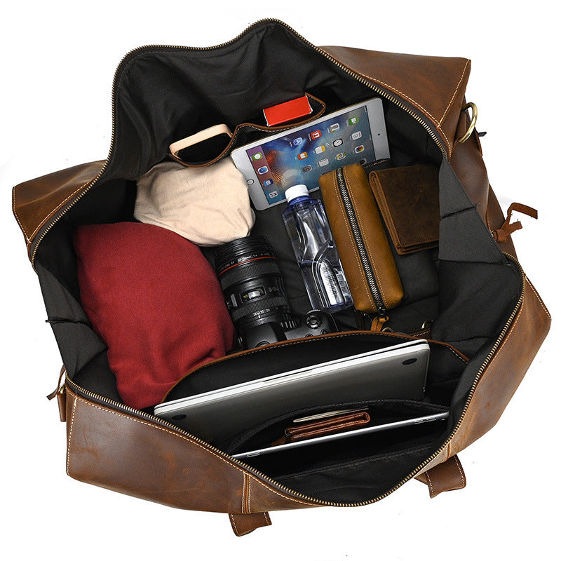 MARNOVAN™ Genuine Leather Executive Travel Bag - ARLUVI