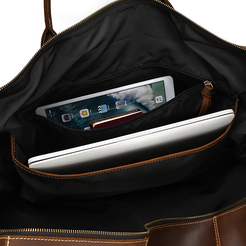 MARNOVAN™ Genuine Leather Executive Travel Bag - ARLUVI