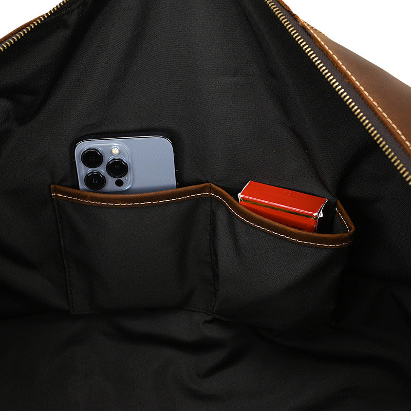 MARNOVAN™ Genuine Leather Executive Travel Bag - ARLUVI