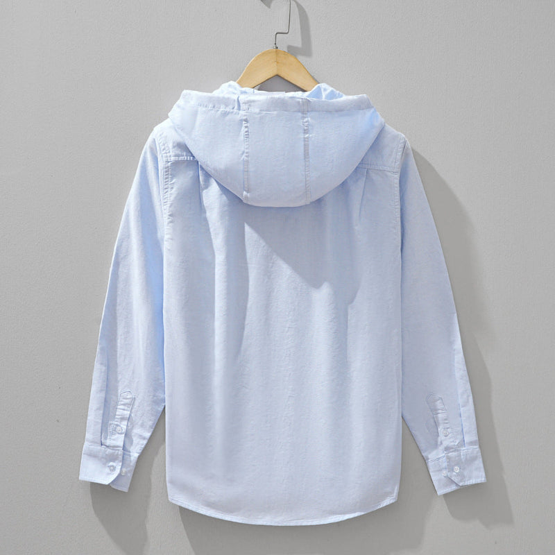 KORVYN™ Linen and Cotton Sweatshirt - ARLUVI