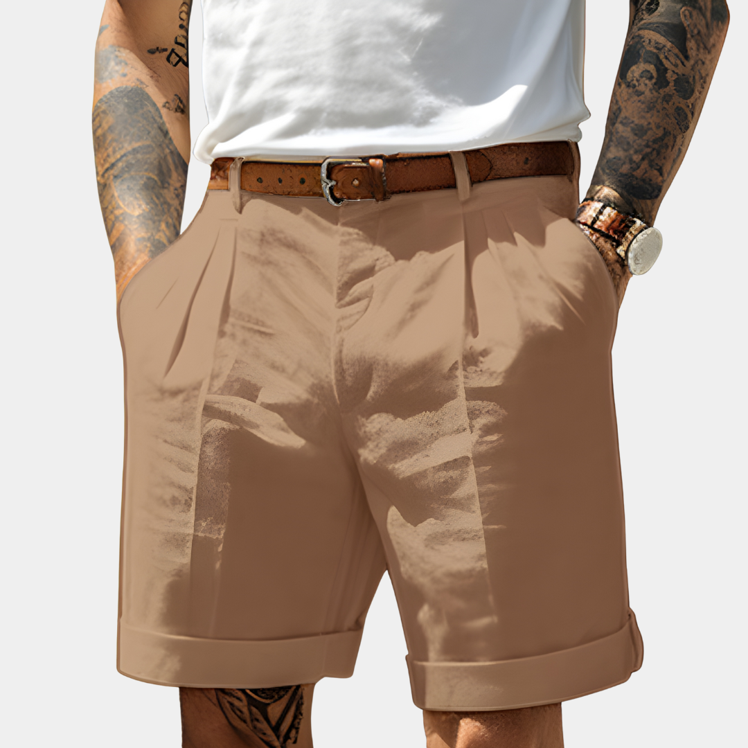 LUXVAR™ Casual Cotton Shorts - ARLUVI
