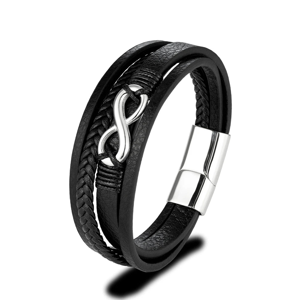 Classic Infinity Bracelet Woven Multilayer - ARLUVI