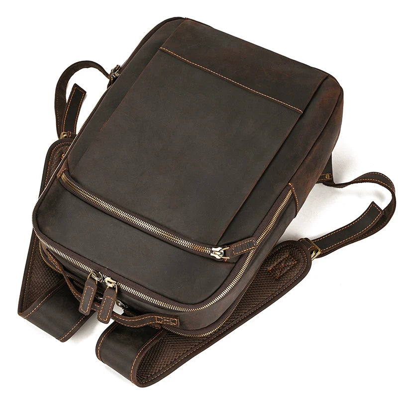 Cadenor™ Vintage Genuine Leather Backpack - ARLUVI