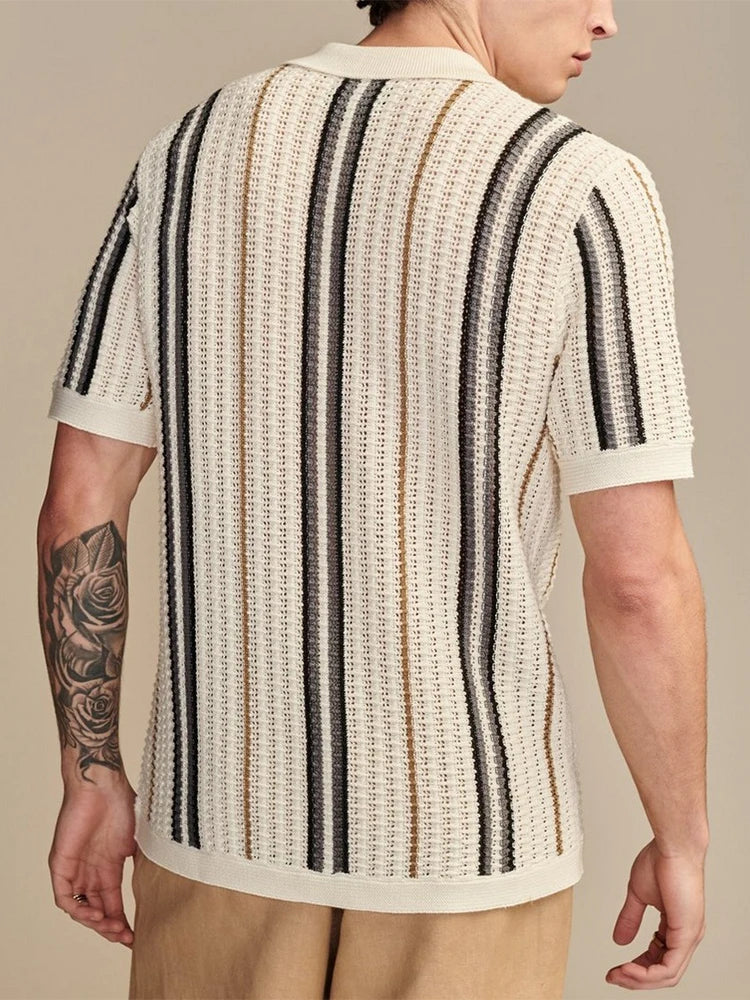 FERLONI™ Casual Striped Shirt - ARLUVI