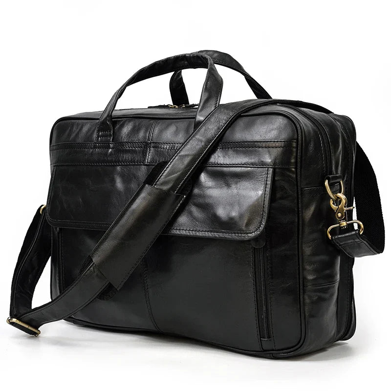 ORENVIS™ Genuine Leather Briefcase - ARLUVI