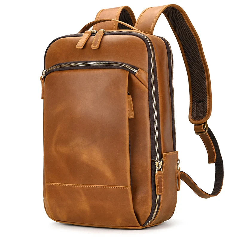 Cadenor™ Vintage Genuine Leather Backpack - ARLUVI