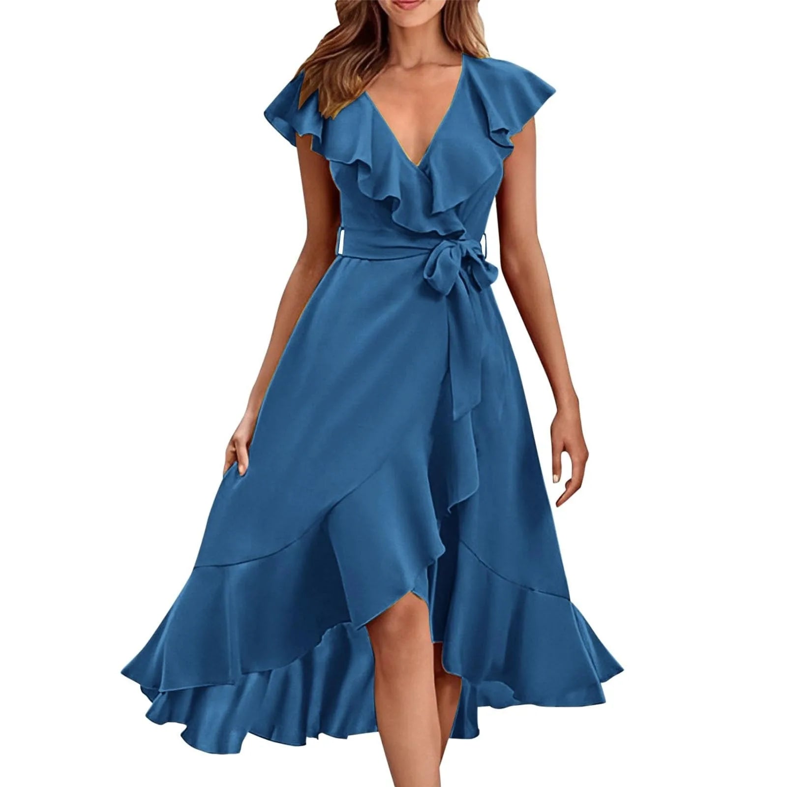 LINVARIS™ Ruffle Dress - ARLUVI