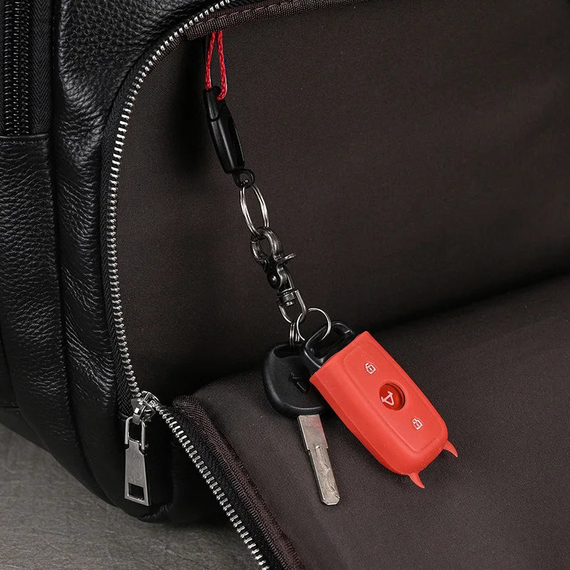 CORVANOR™ Genuine Leather 17" Laptop Backpack - ARLUVI