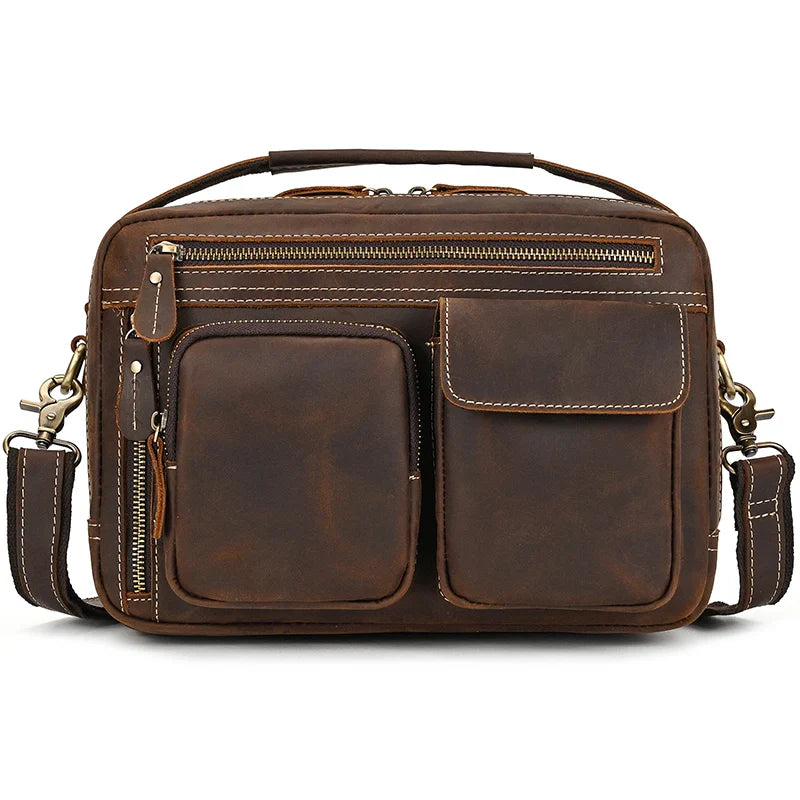 BRELVANN™ Genuine Leather Crossbody Bag - ARLUVI
