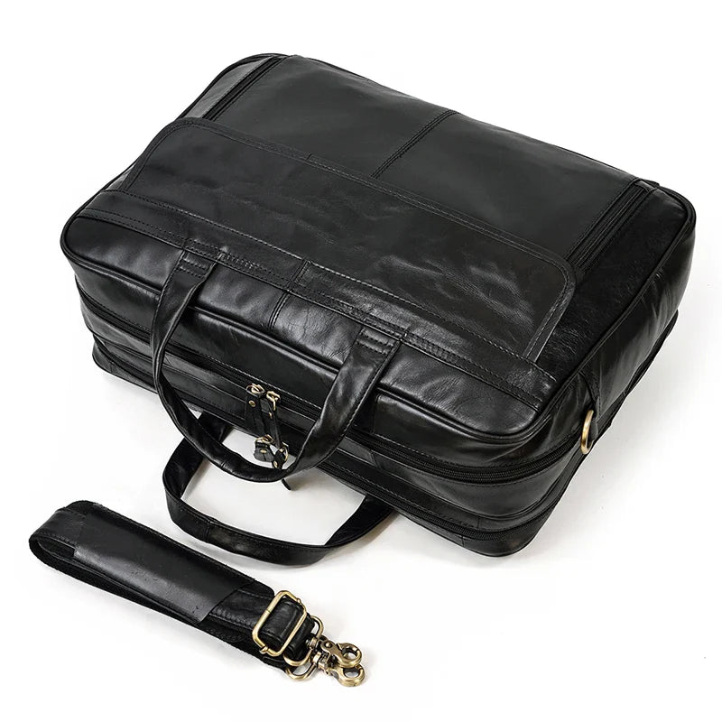ORENVIS™ Genuine Leather Briefcase - ARLUVI