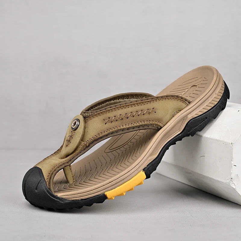 VALSTON™ Leather Strappy Sandals - ARLUVI