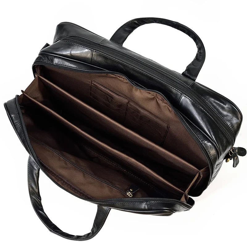 ORENVIS™ Genuine Leather Briefcase - ARLUVI