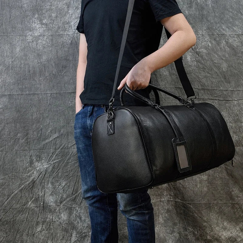 CRAVION™ Genuine Leather Executive Travel Bag - ARLUVI