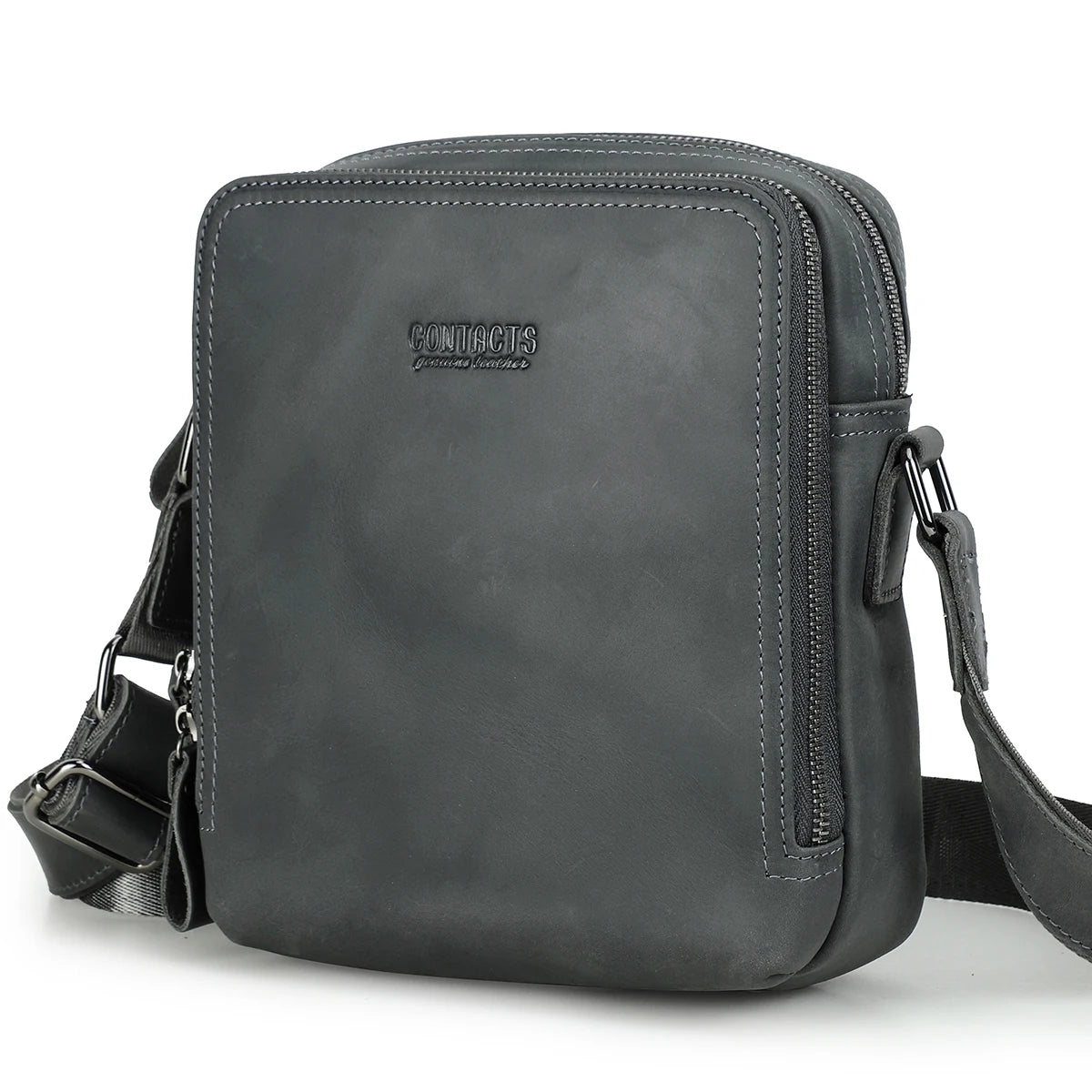 Vindex Leather Crossbody Bag - ARLUVI